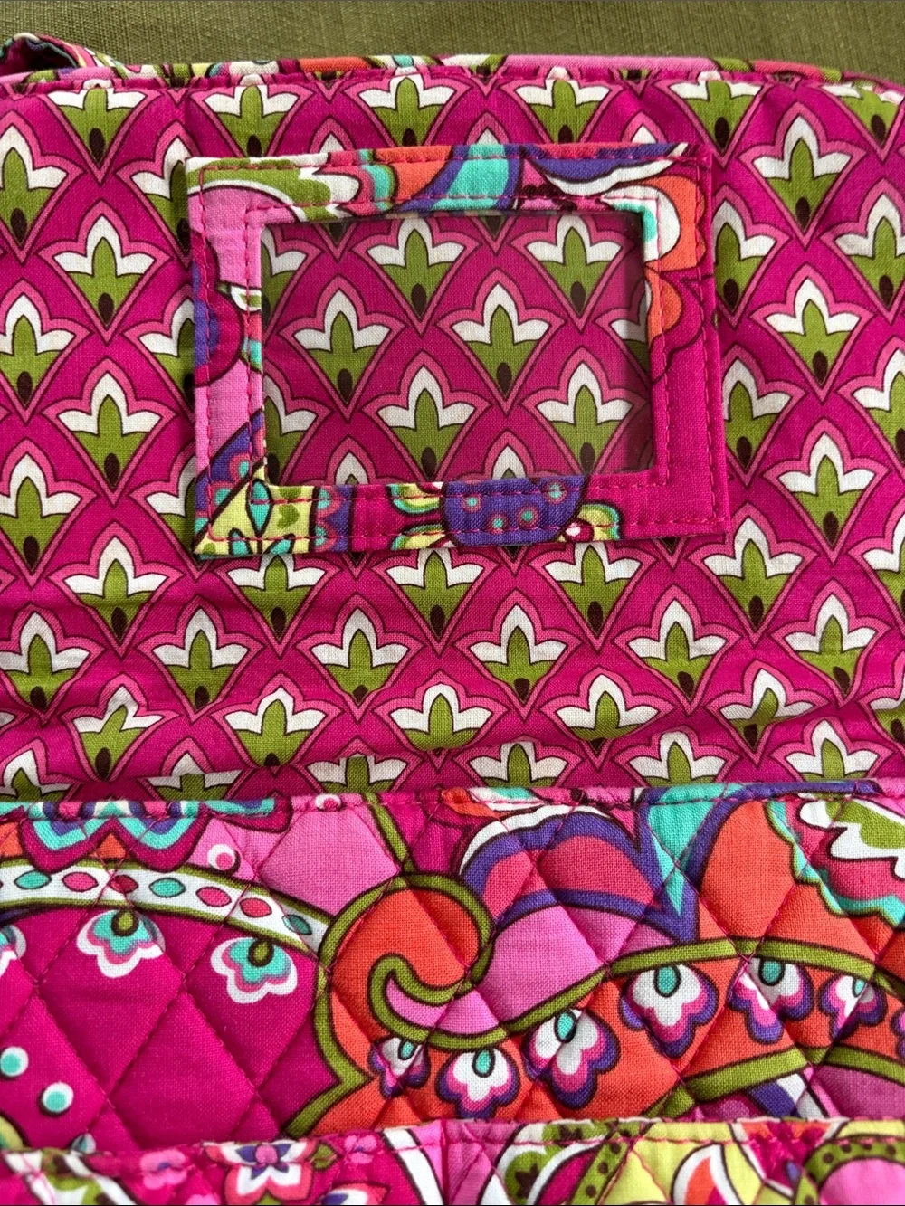 Vera Bradley quilted vera